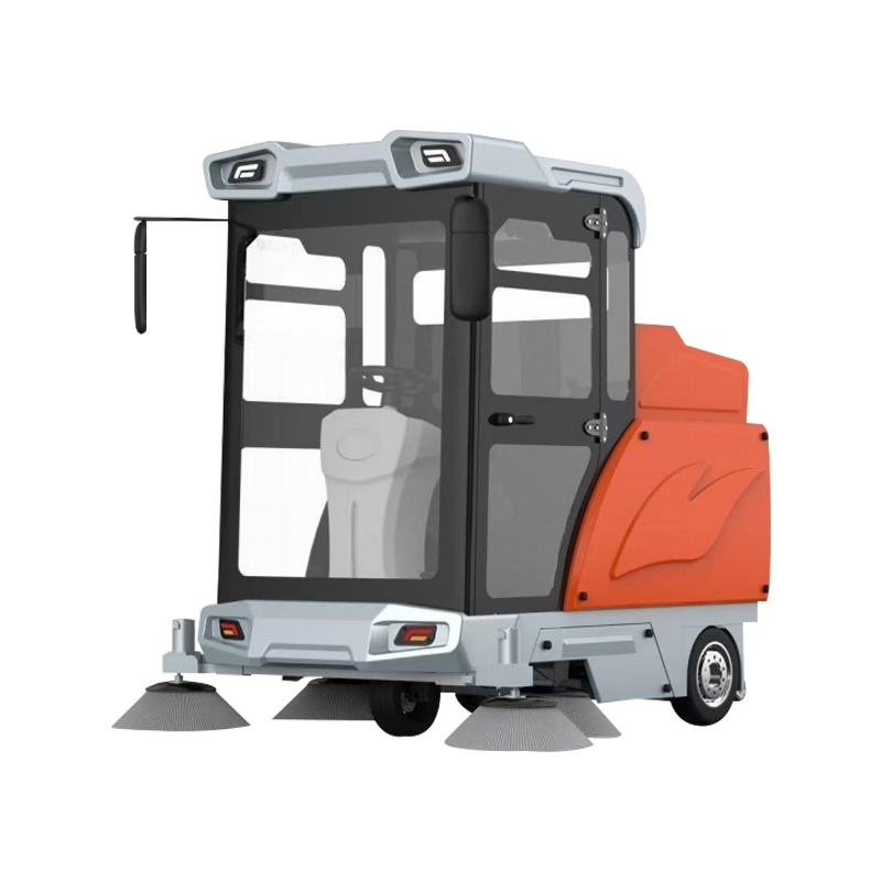 JCD-2100 รถกวาดแบบปิดสี่ล้อ